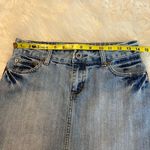 American Eagle  Denim Mini Skirt Size 0 Cotton Photo 4
