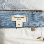 Madewell The Momjean Short in Fitzgerald Wash Light Wash Cutoff Women’s Size 24 Photo 9