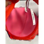 Adore Me  Lace Underwire Bra Red Pink Floral Full Coverage 44DDD Lingerie Bold Photo 5