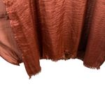 Aerie Women’s Satin Flowy Slip Midi Dress in Rust Size XS Photo 3