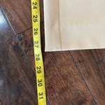 St. John Stretch Woven Flat Front Wide Leg Crepe Dress Pants Beige Size 12 Photo 6