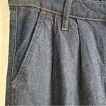 a.n.a NWT . Womens Jeans Denim Dark Blue Wide Leg High Rise Slant Pockets Size 8 Photo 6