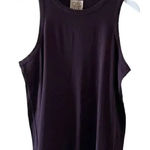 Chaser CREW NECK MUSCLE TANK Blueberry Festival Bohemian Sleeveless Womens Top S Photo 0