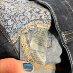 Soft Surroundings  Women's Deep Indigo Straight Leg Jeans Photo 7