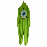 Disney Pixar Monsters Inc Mike Wazowski Onesie Pajama Cosplay Size M NEW Green Size M Photo 2