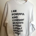 ANINE BING  Ramona Empowerment Sweatshirt Photo 8