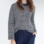 Madewell  Knit Blue Cowl Neck Long Sleeve Sweater Size Small Photo 0