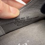 Alegria Dena Dream Fit Clogs Womens Size 37 US 7-7.5 Blue Leather Slip On Shoes Photo 10