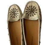 Bamboo  NWOB Women's Size 6.5 Metallic Foil‎ Boho Moccasins Flat Shoes Photo 5