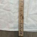 Old Navy White Smocked Waist Gauze Midi Skirt Size M Photo 5