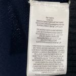 BCBGMAXAZRIA NWT Merino Wool Black Blue High-Low Split Back Sweater Size XS Photo 4