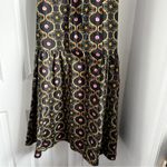 Hill House  Lillie Black Shell Cisco Trellis Dress Photo 6