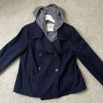 Anthropologie Hei Hei Navy Blue Double Breasted Jacket - S Photo 2