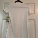 Lilly Pulitzer  White Crew Neck T-Shirt Photo 3