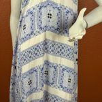 Pink Stitch  Womens Maxi Dress Size 6 Blue Multi Print Spaghetti Straps.  A15 Photo 7