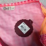 SO Gingham Bikini Bottoms Size Medium Photo 2