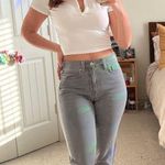 American Eagle Outfitters Gray Jeans Photo 0