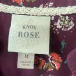 Knox Rose  Women’s top dress Bell sleeves Reddish brown size M Photo 4