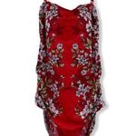 One Piece Debenhams Red Floral  Halter Size 6 Photo 0
