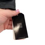 Clara Sunwoo Liquid Leather Sleeve Drape Cardigan Black Size Large *flawed Photo 8