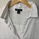 August Silk ✨ | 100% linen popover w/ roll/tab sleeve✨ Photo 4