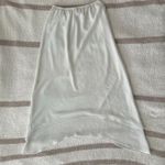 MSK vintage white tiered skirt Photo 4