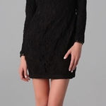 Rag and Bone Rag & None Black Lace Long Sleeve Dress Photo 0