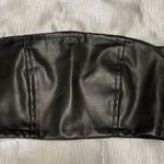 Edikted Faux Leather Bandeau Photo 0