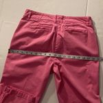 Crown & Ivy  Women’s Charlotte pink Khaki style‎ pants 6P Cotton Spandex Blend Photo 5