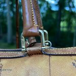 Alviero Martini Small Boston Bag EUC Brown Photo 7