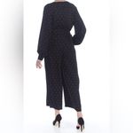 Maison Jules  Elegant Black Jumpsuit‎ with Red Accents Photo 2