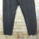NSF Sweatpants Women S Heather Gray Cotton Slouchy Drop Crotch Pull On Crop Pant Photo 6