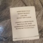 Joie ππ Neyo Scoop Neck Cap Sleeve T-shirt 100% Linen Light Heather Grey Large Photo 12