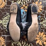 ZARA Black Faux Fur Loafers Photo 5