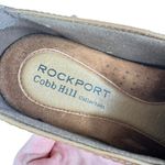 Rockport Cobb Hill Collection Adele Brown Leather Slip On Heeled Booties Size 7 Photo 8