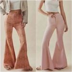 Free People Throw It Back Reversible Flare Jeans Photo 1