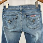 Hudson Jeans Vintage Hudson Ginny Ankle Cuffed Low Rise Straight Leg Jeans in Blue Size 25 Photo 5