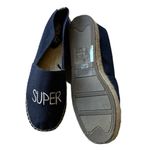 Aerie NEW  Canvas Espadrilles SUPER SHADY Slip On Navy SZ-10 Photo 4