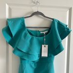 Endless Rose Anthropologie Ruffle Off The Shoulder Mini Dress Size xs Te… Photo 2