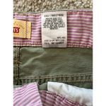 Levi's Vintage Y2K Straight Green Cargo Pocket Short Skirt Grunge Tab Twills 8aZ Photo 5