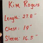 kim rogers Oversized Cozy Comfy Sweater V Neck Womens medium Short Dress Tunic Photo 15