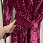 A.L.C. Kiera Velvet Pink Silk Blend Mini Dress (Size 2) Photo 8