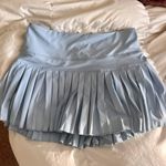 Gold Hinge Pleated Tennis Skirt Photo 0