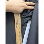 ZARA  Women's Tuxedo Pants W/Ext Pockets Satin Waist & Lower Leg Black Size M EUC Photo 8