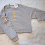 ZARA Graphic Cropped Sweater Photo 5