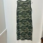 Universal Threads Universal Thread Women's Sleeveless Cotton Knit T Shirt Midi Dress Camo small Photo 2