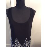 JFW Just For Wraps Plus size 2X Maxi Black White Dress Photo 2