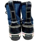 Skechers  Cali Highlander Denim Waterproof Duck Boots Size 9 Thinsulate Photo 7
