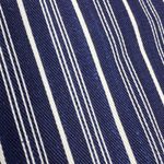 Handmade Artisan Applique Noah's Ark Jumper Dress Navy Pinstripe Est. Size L Photo 10