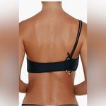 VIX Rai One Shoulder Bikini Top, Large, Black, $112 Black Photo 1